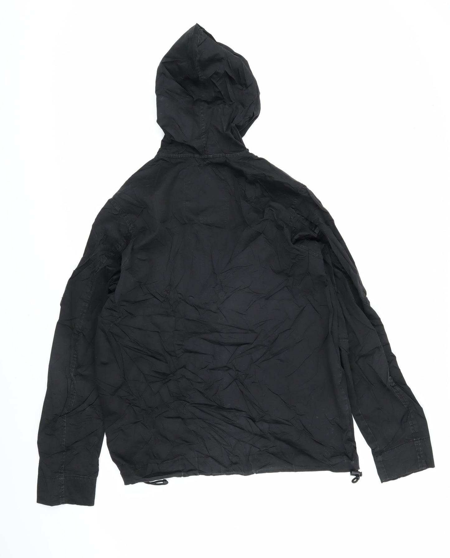 MCR Mens Black Jacket Coat Size S Zip