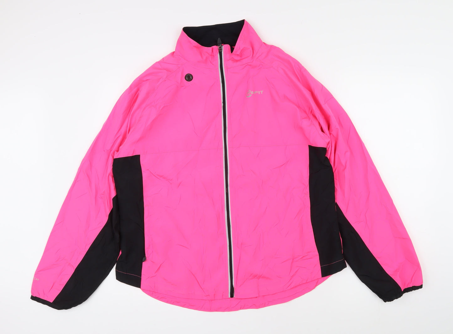 mi fit Womens Pink Jacket Size 18 Zip