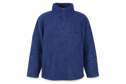 Lands' End Mens Blue Polyester Pullover Sweatshirt Size XL