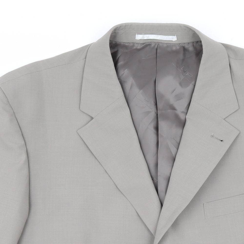 Skopes Mens Grey Wool Jacket Blazer Size 40 Regular