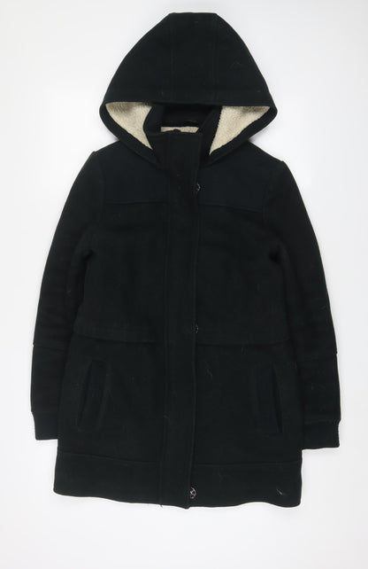Topshop Womens Green Jacket Coat Size 8 Zip