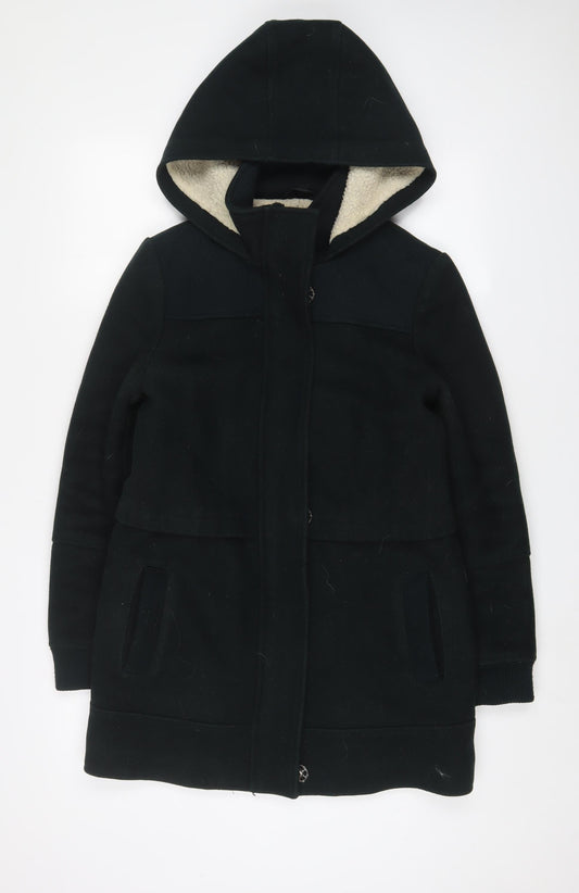 Topshop Womens Green Jacket Coat Size 8 Zip