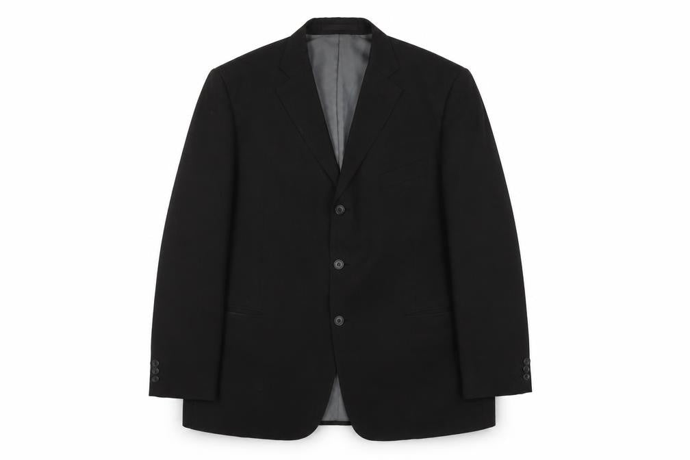 Marks & Spencer Mens Grey Polyester Jacket Suit Jacket Size 44 Regular