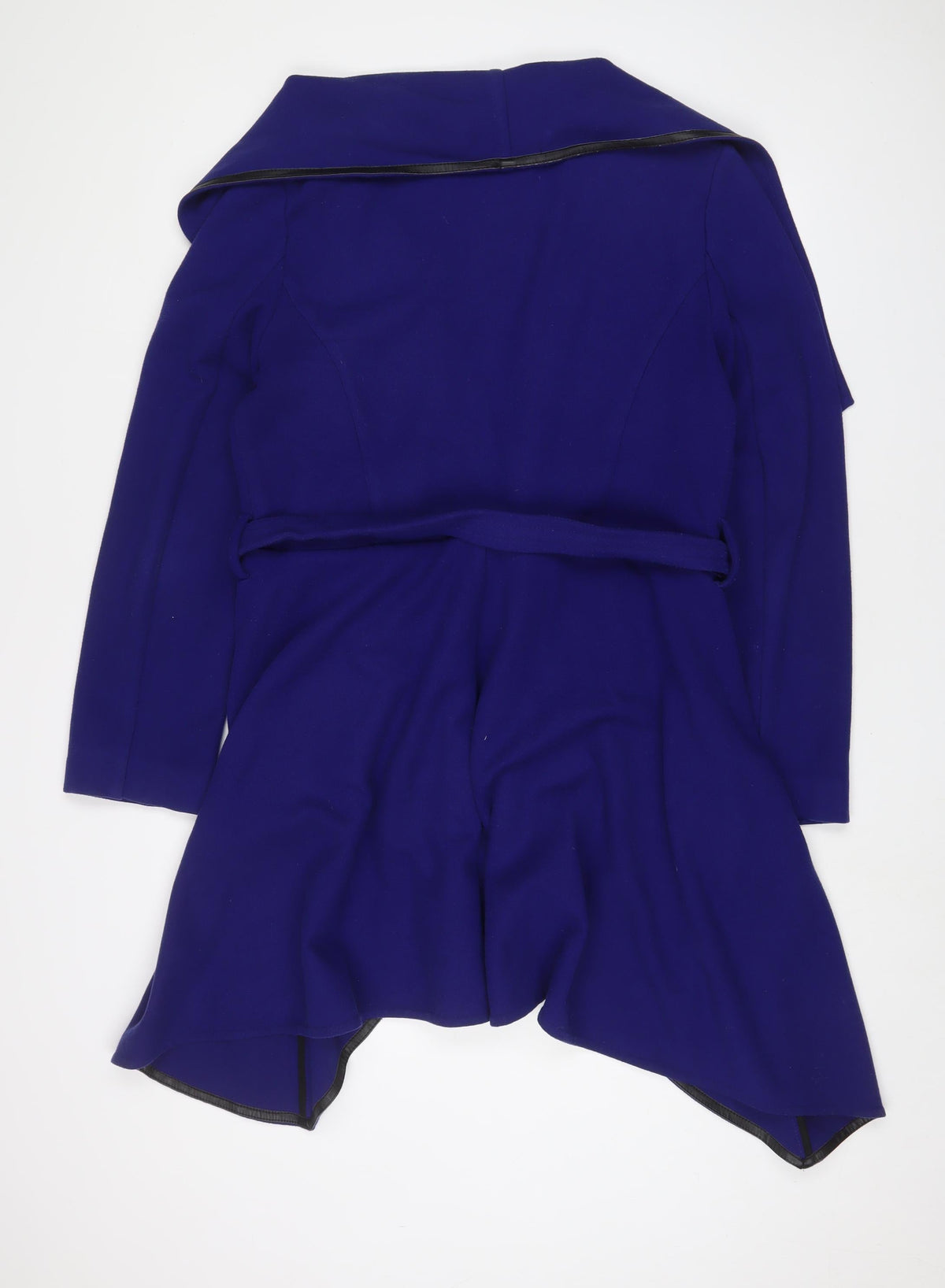 Oasis Womens Blue Jacket Size L Tie