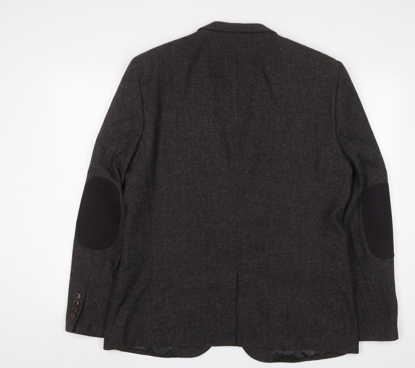NEXT Mens Brown Wool Jacket Suit Jacket Size 44 Regular