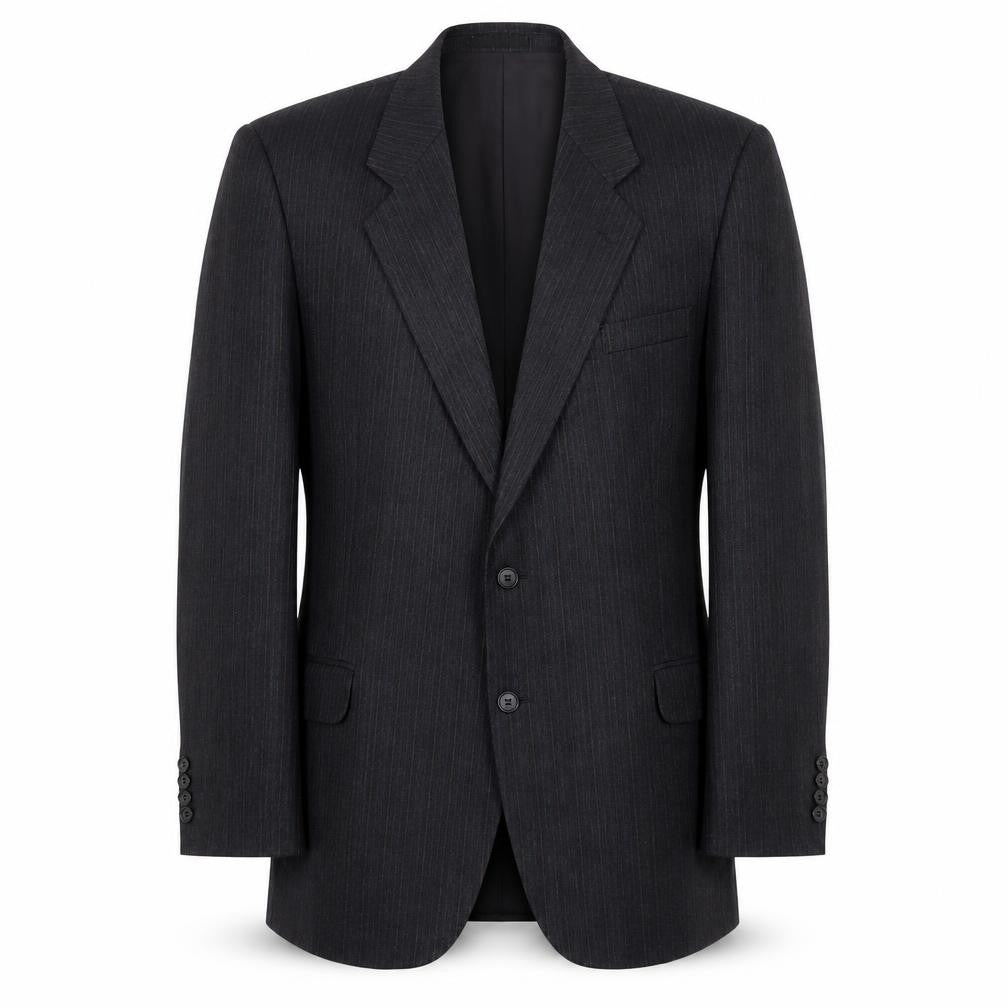 St Michael Mens Grey Wool Jacket Suit Jacket Size 44 Regular