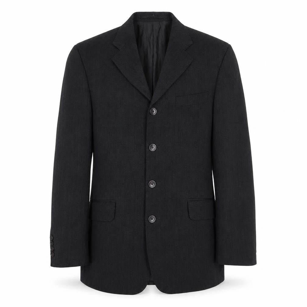 REMUS Mens Grey Wool Jacket Suit Jacket Size 38 Regular