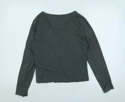 Sandwich Womens Grey Jacket Size XS Button - Logo