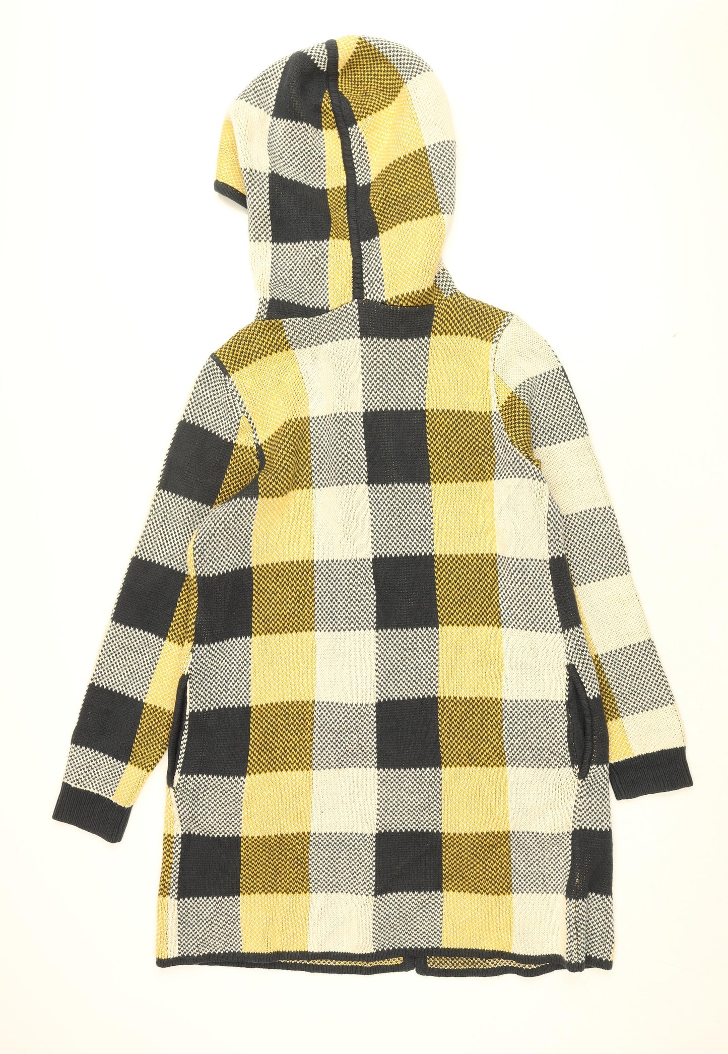 CAbi Womens Multicoloured Geometric Jacket Size S Button