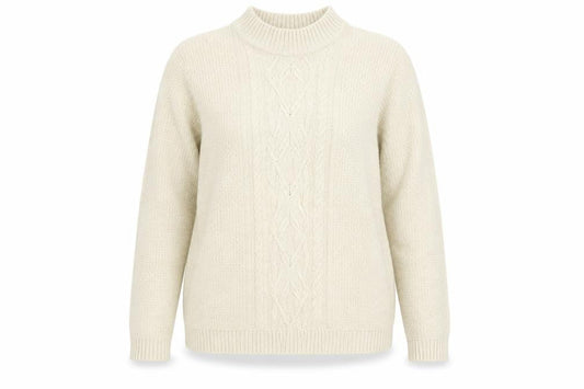 Isle Womens Grey Round Neck Acrylic Pullover Jumper Size 10 - Size 10-12