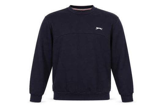 Slazenger Blue Crew Neck Sweatshirt S Men's Sports