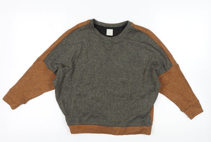 Additional front view of Pinko Multicoloured Relaxed Pullover, size S