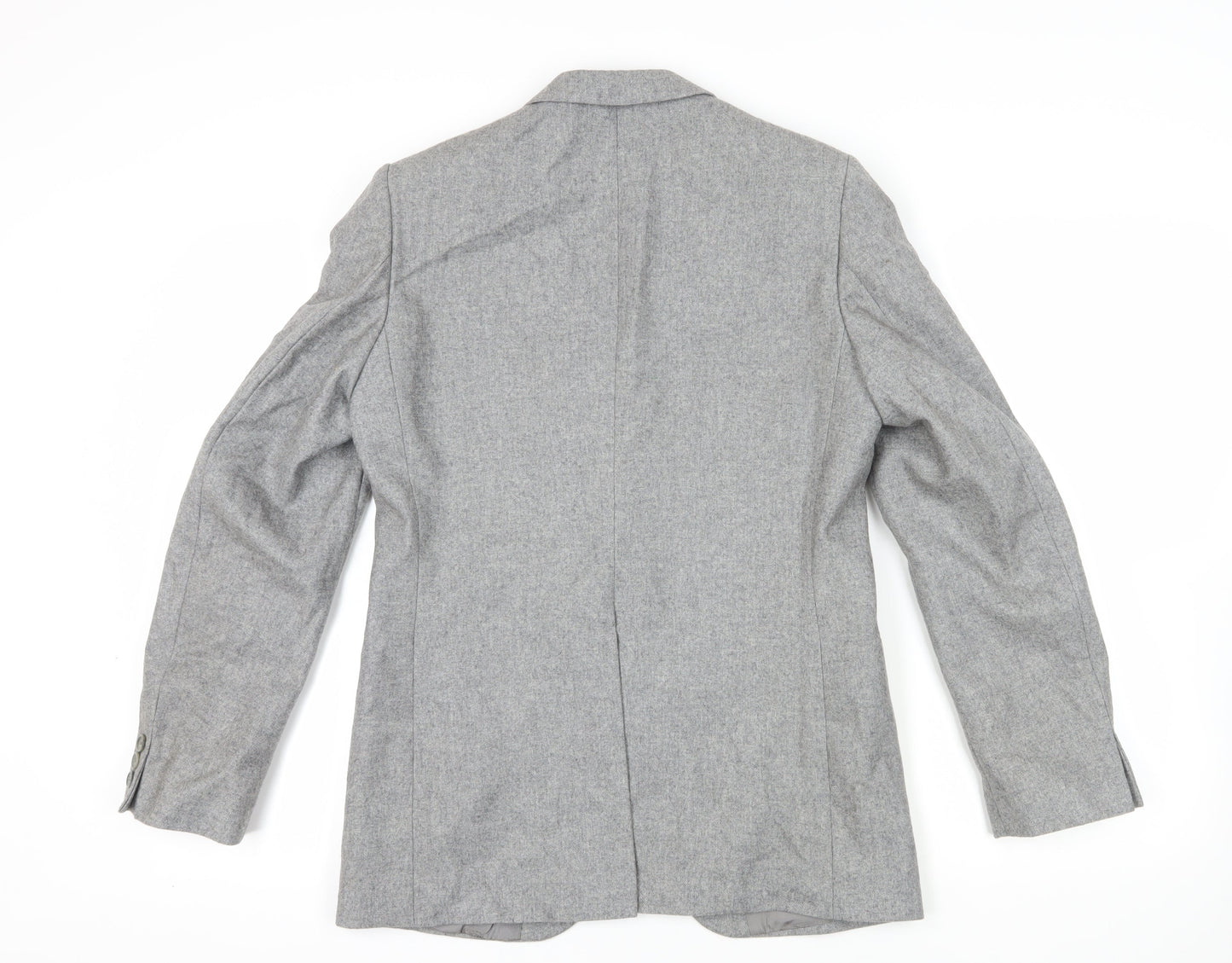 Falconry Designs Grey Blazer Size 38, Single-Breasted, Formal