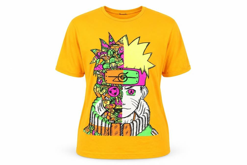 Spider Orange Anime Graphic T-Shirt, L Unisex