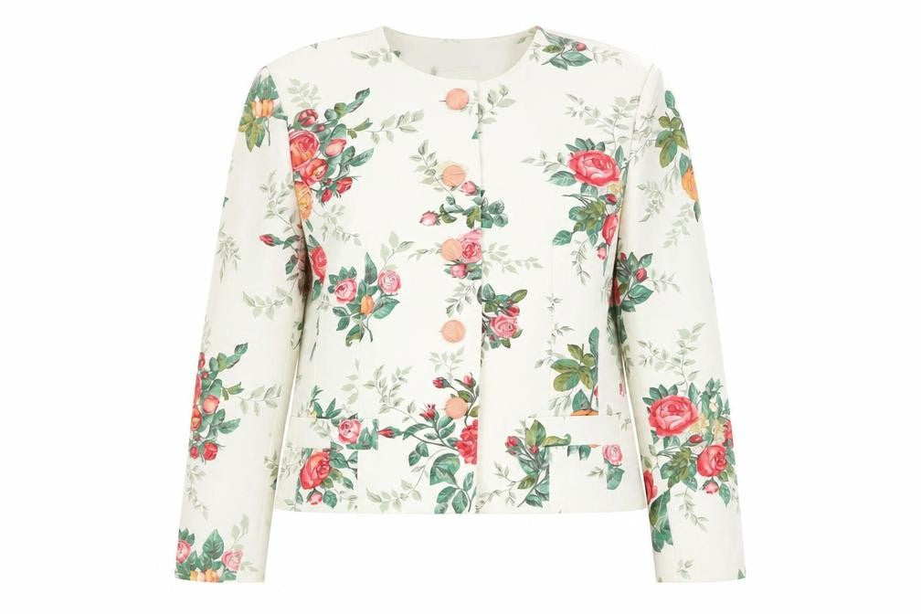 d'albero moda Floral Cotton Jacket