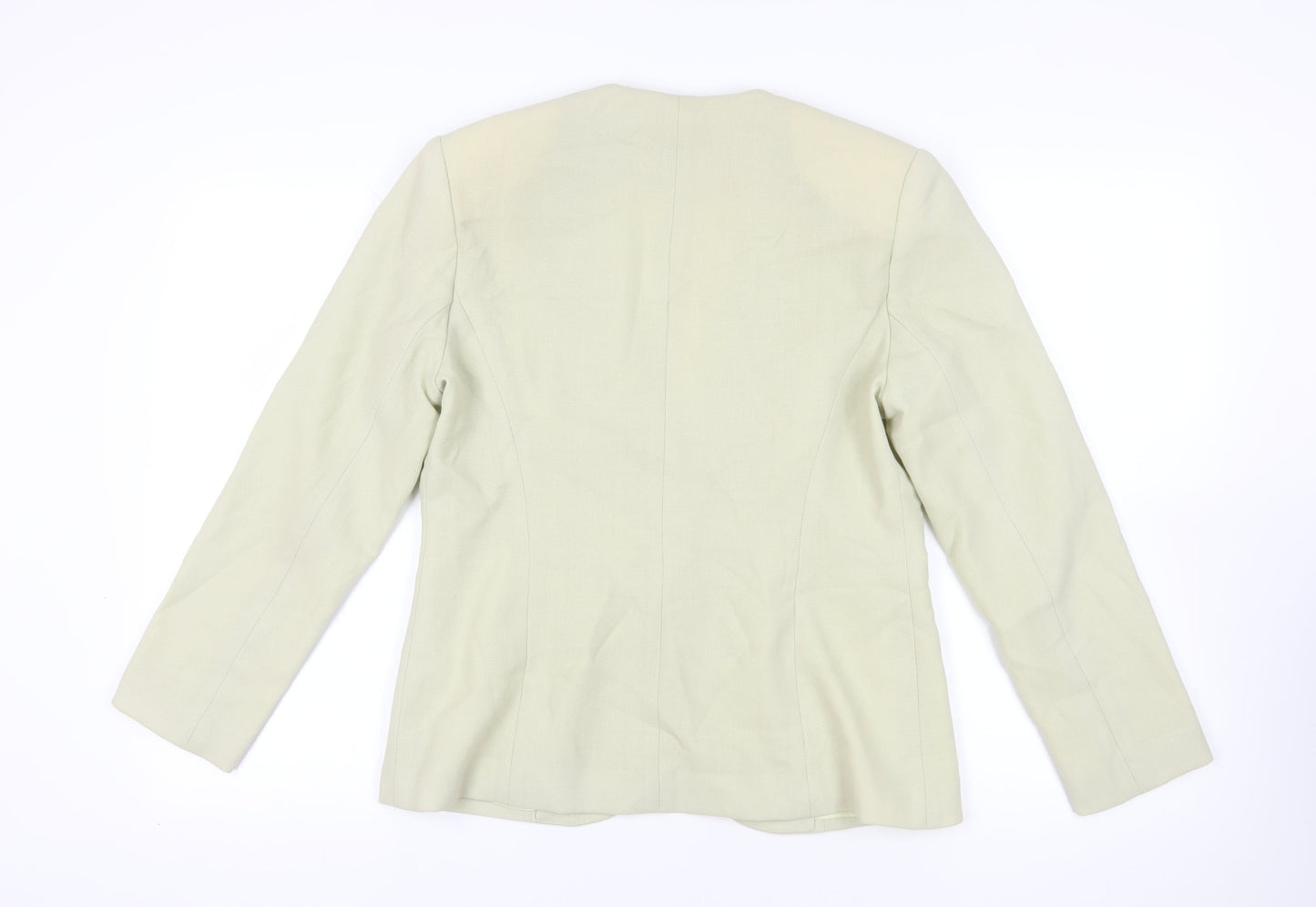 Mandy Marsh Beige Wool Blazer Size 10