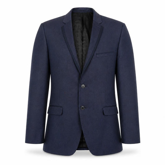 Red Herring Mens Blue Polyester Jacket Blazer Size 40 Regular