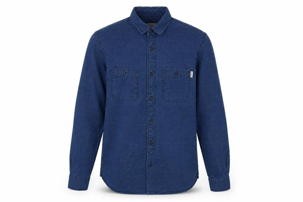 Jack Wills Mens Blue Cotton Button-Up Size XS Collared Button
