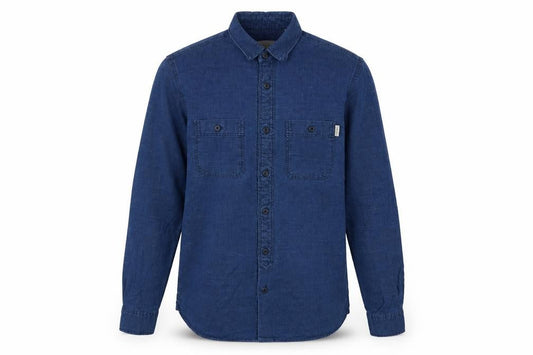 Jack Wills Mens Blue Cotton Button-Up Size XS Collared Button