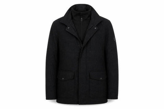 Tech Mens Grey Jacket Size M Zip