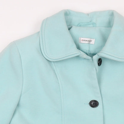 Damart Womens Green Jacket Size 12 Button