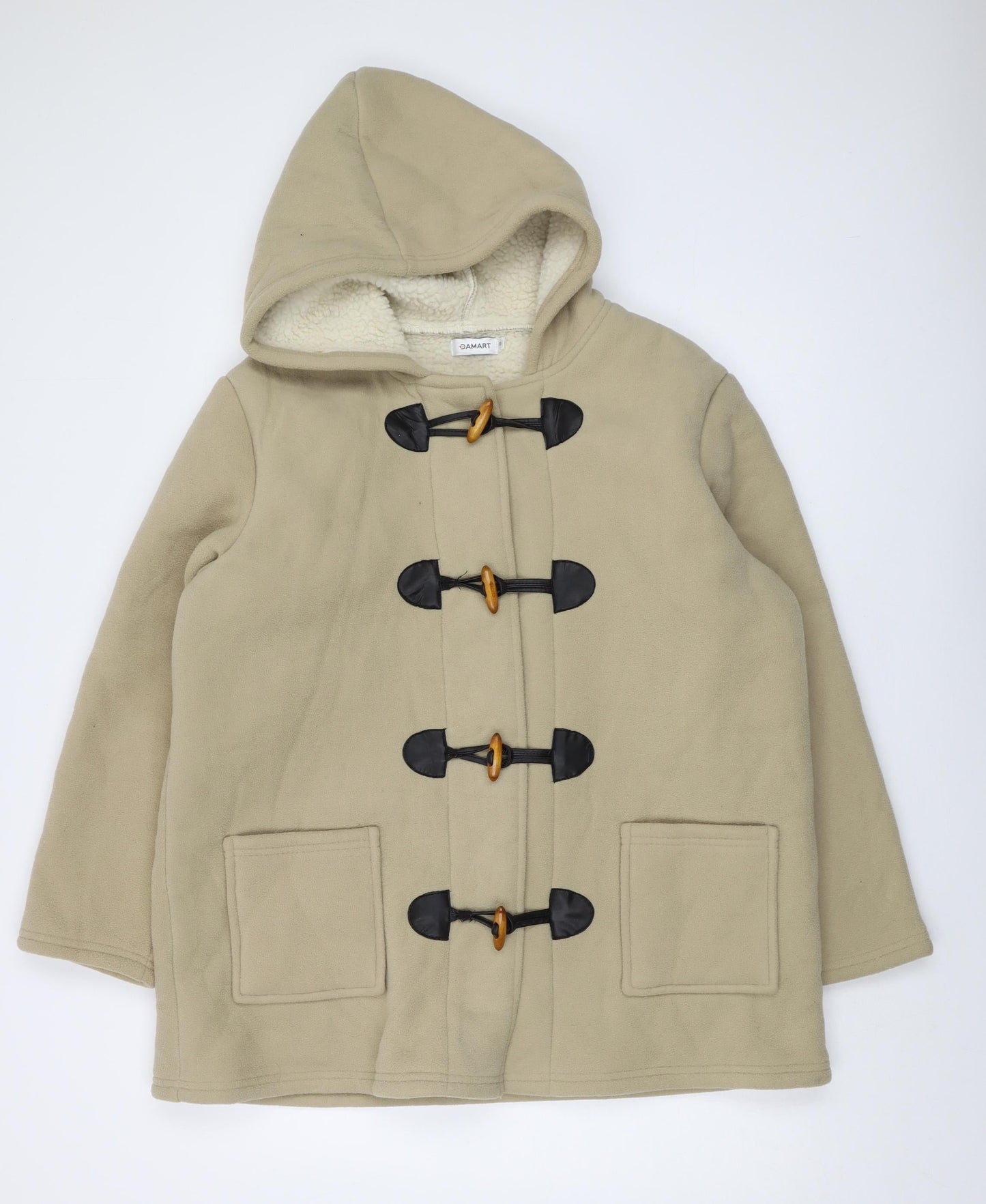 Damart Womens Beige Jacket Size 18 Zip