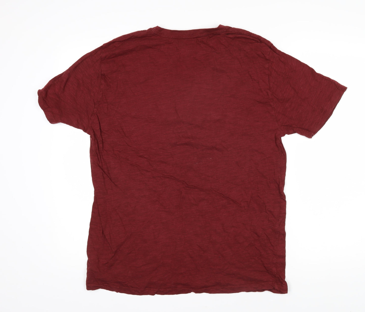 Gap Mens Brown Cotton T-Shirt Size L Round Neck - Its all good, Rib roast Shoulder Ham Belly. Pig
