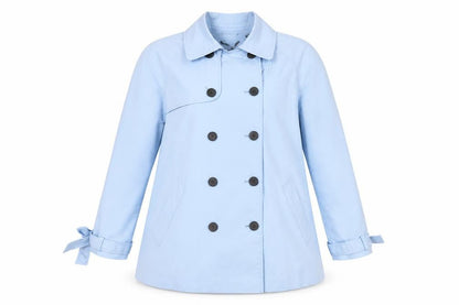 Jack Wills Womens Blue Jacket Size 14 Button