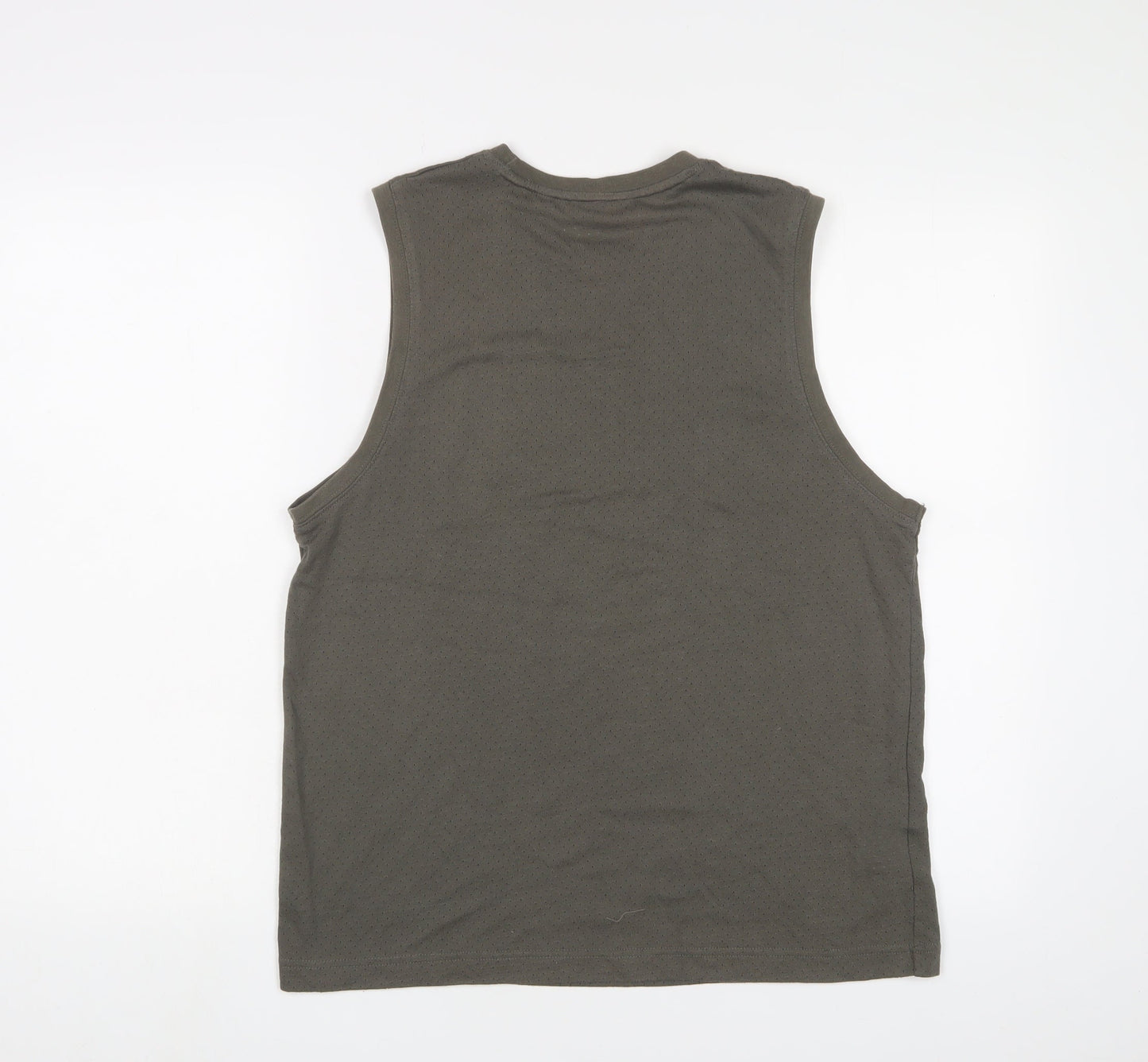 Easy Mens Grey Cotton T-Shirt Size M Crew Neck - Surfing 38