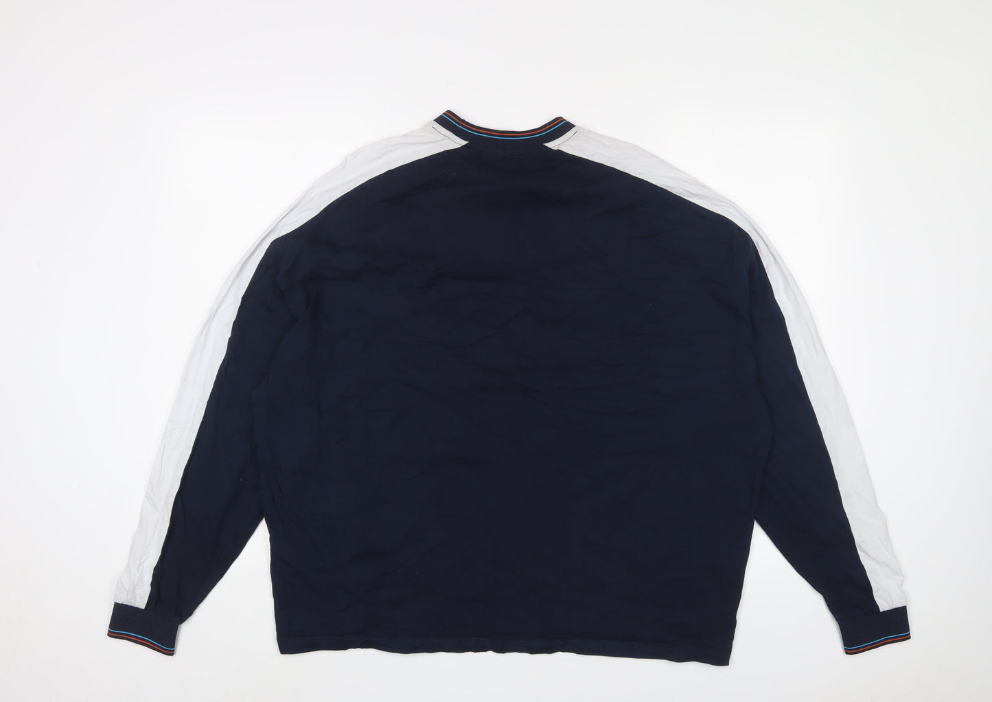 ASOS Mens Blue Cotton T-Shirt Size L Crew Neck