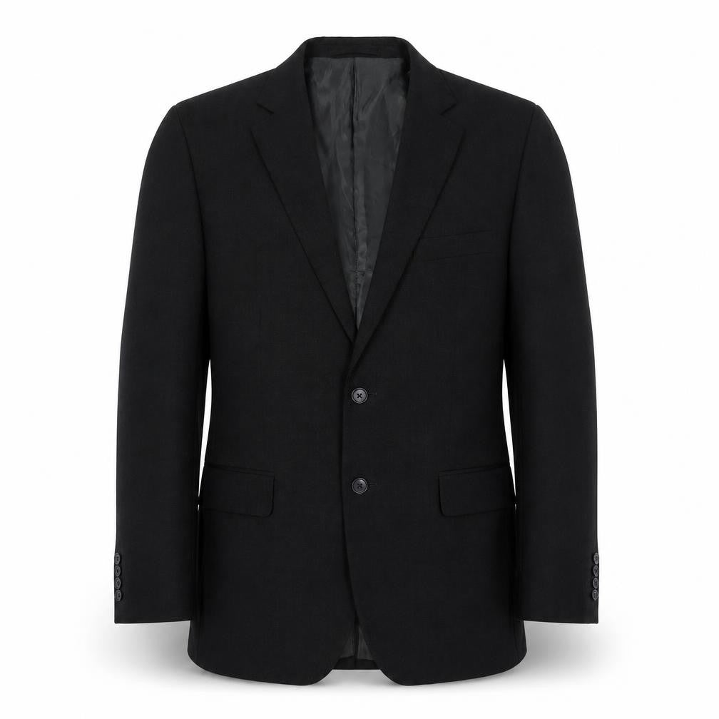 John Lewis Mens Grey Polyester Jacket Suit Jacket Size 40 Regular