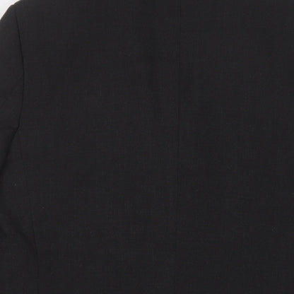 John Lewis Mens Grey Polyester Jacket Suit Jacket Size 40 Regular