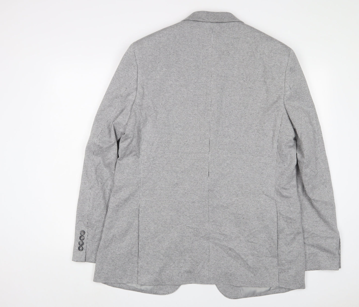 NEXT Mens Grey Cotton Jacket Suit Jacket Size 44 Regular