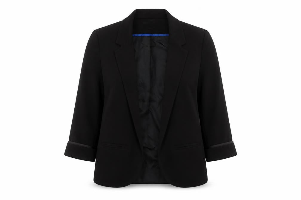 Topshop Womens Black Jacket Blazer Size 8