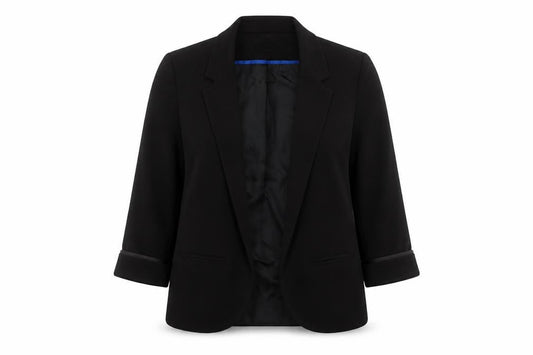 Topshop Womens Black Jacket Blazer Size 8