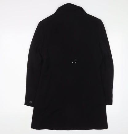 Yessica Womens Black Jacket Blazer Size 10 Button