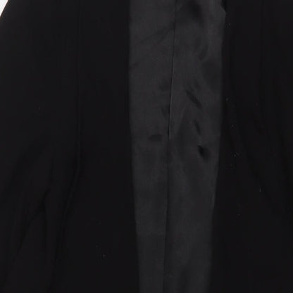 Together Womens Black Jacket Blazer Size 14 - Open