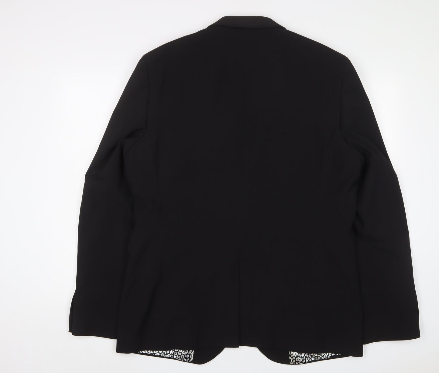 NEXT Mens Blue Polyester Jacket Suit Jacket Size 46 Regular