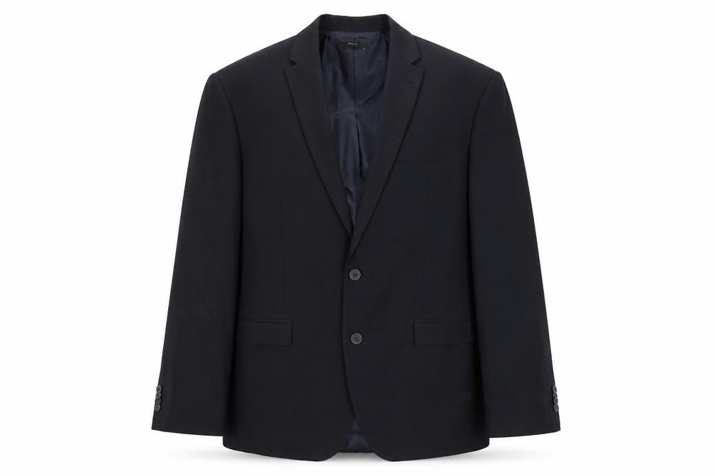 New Look Mens Blue Polyester Jacket Suit Jacket Size 44 Regular