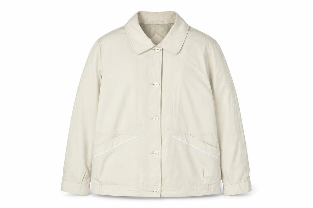 Berkertex Womens Beige Jacket Size 16 Button