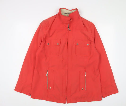 Concept Womens Pink Jacket Size 16 Zip