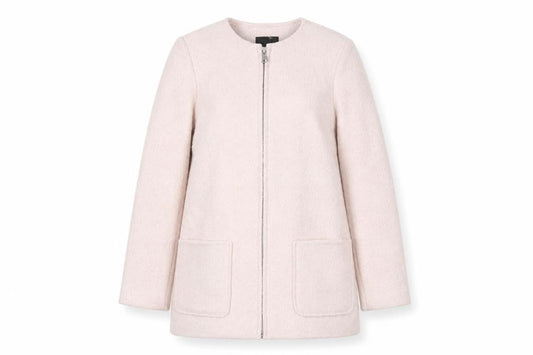 New Look Womens Pink Jacket Size 12 Zip