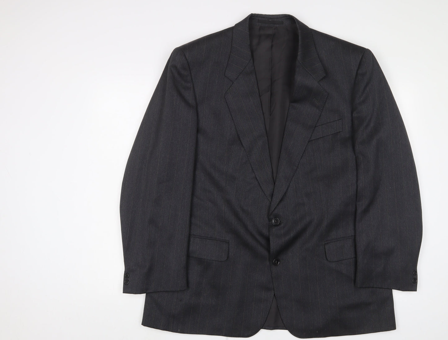 Marks and Spencer Mens Grey Wool Jacket Suit Jacket Size 46 Regular