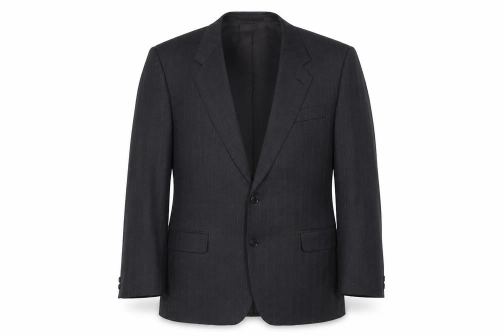 Marks & Spencer Mens Grey Wool Jacket Suit Jacket Size 46 Regular