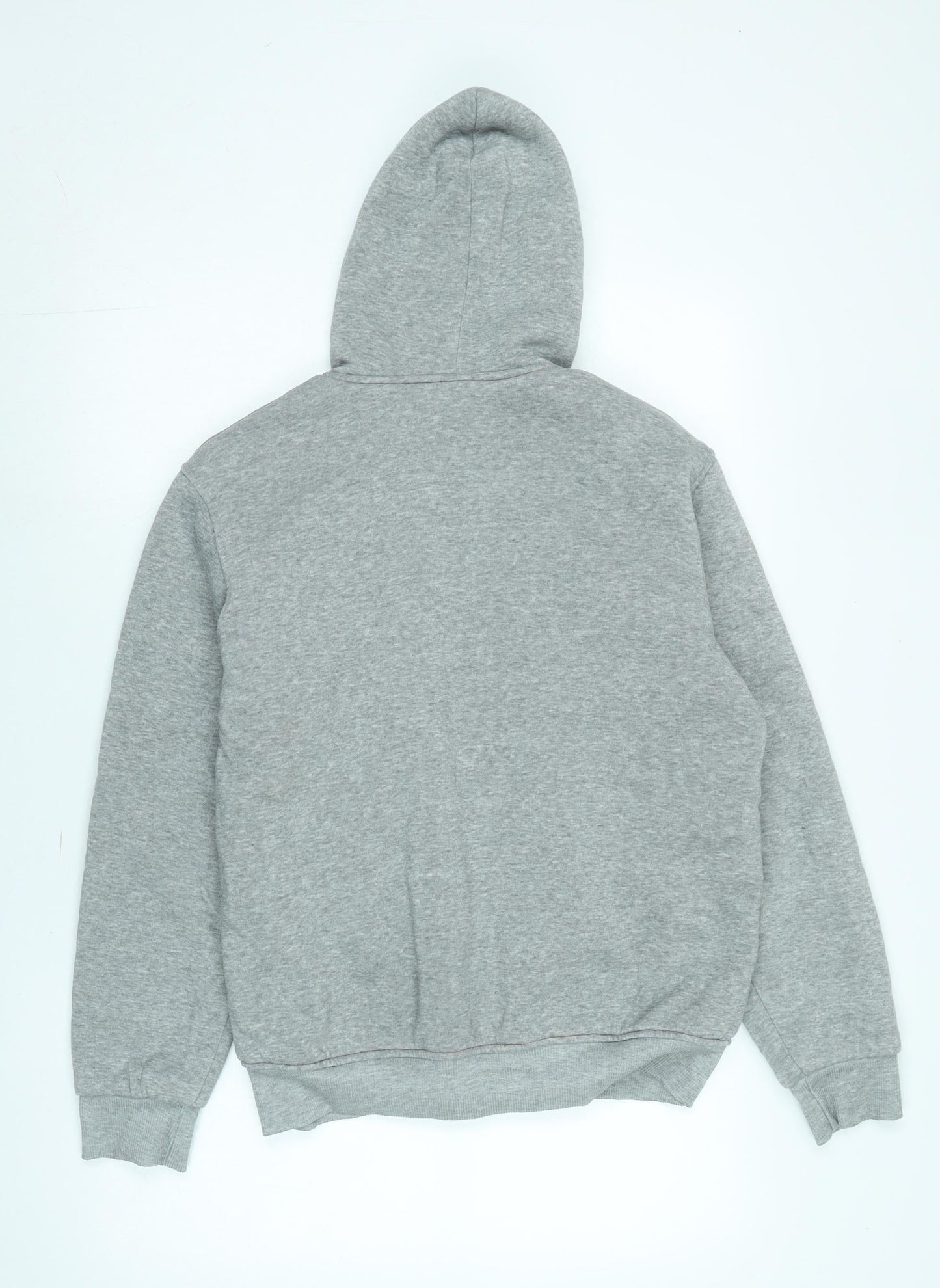 Soul Star Mens Grey Jacket Size XL Zip - Logo - Soul Luxery