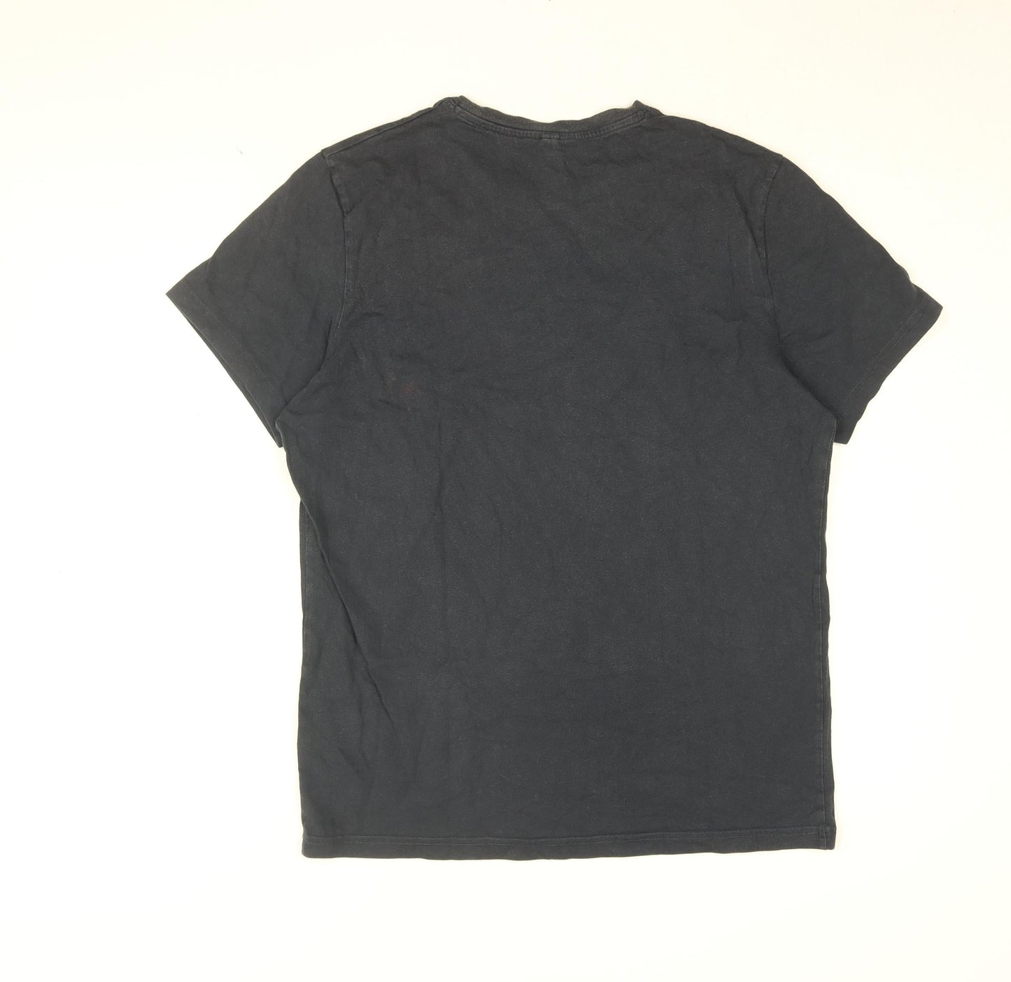 Jack Wills Mens Blue Cotton T-Shirt Size M Round Neck