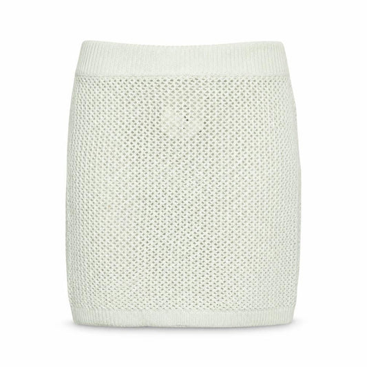Collusion Womens Blue Acrylic Mini Skirt Size 8