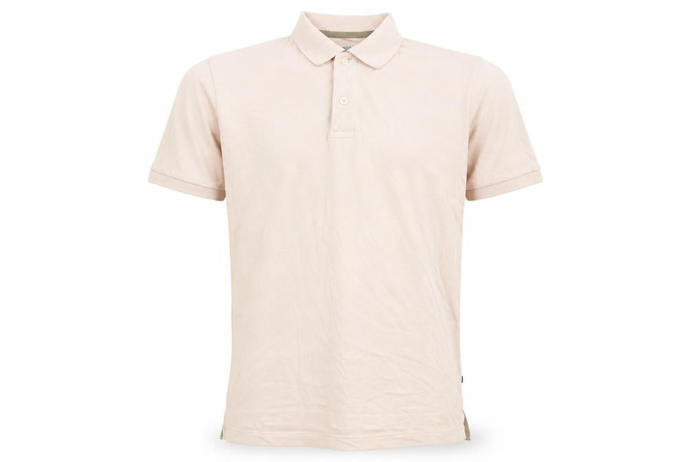 Gap Mens Pink Cotton Polo Size S Collared Button
