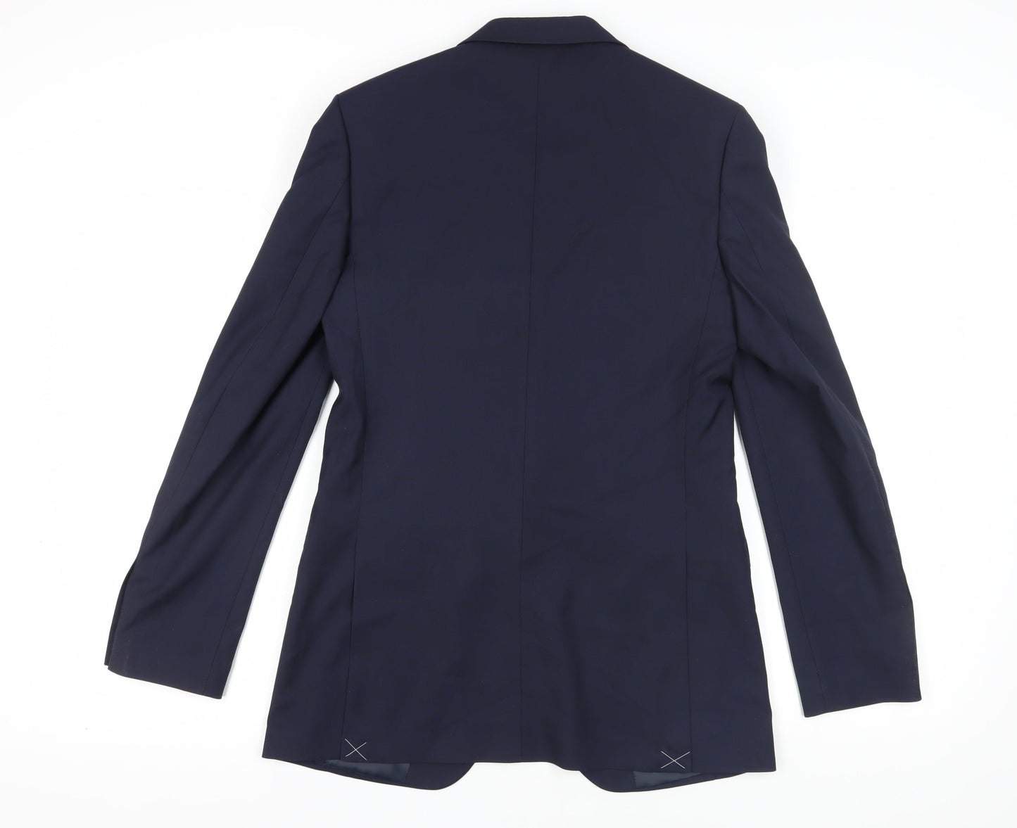 Marks & Spencer Blue Regular Fit Blazer - M