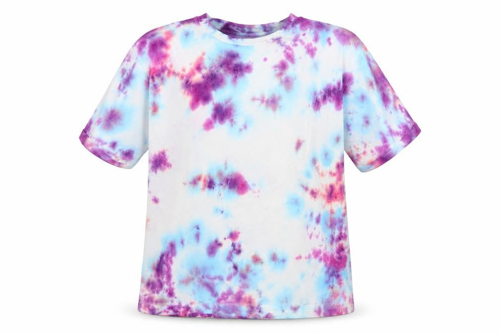 Next Multicoloured Tie-Dye T-Shirt, Girls 6 Years, Organic Cotton